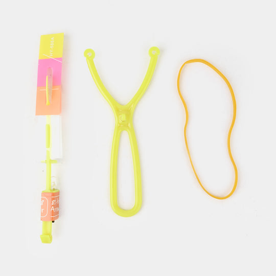 Led Light Slingshot Flying Arrow Toy for Kids