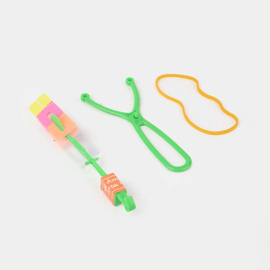 Led Light Slingshot Flying Arrow Toy for Kids