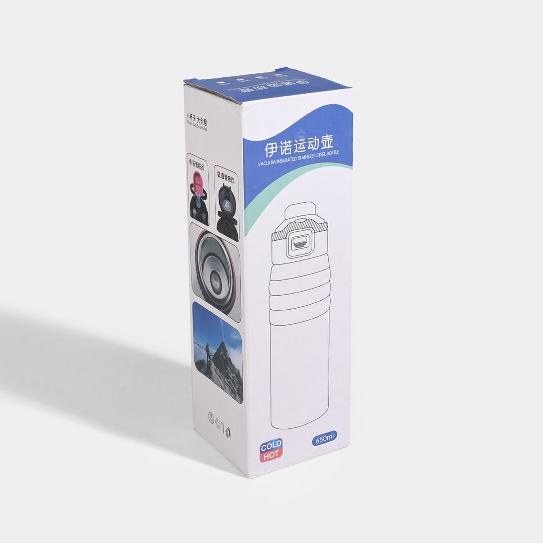 WATER BOTTLE STAINLESS STEEL | 650ml