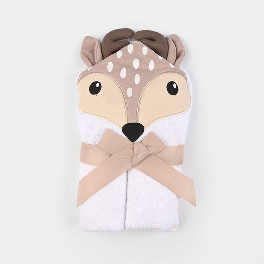 Character Hooded Baby Bath Towel For Kids
