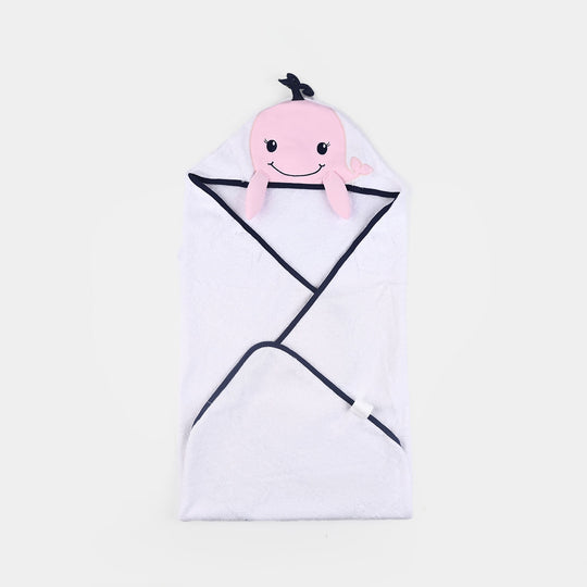 Character Hooded Baby Bath Towel For Kids