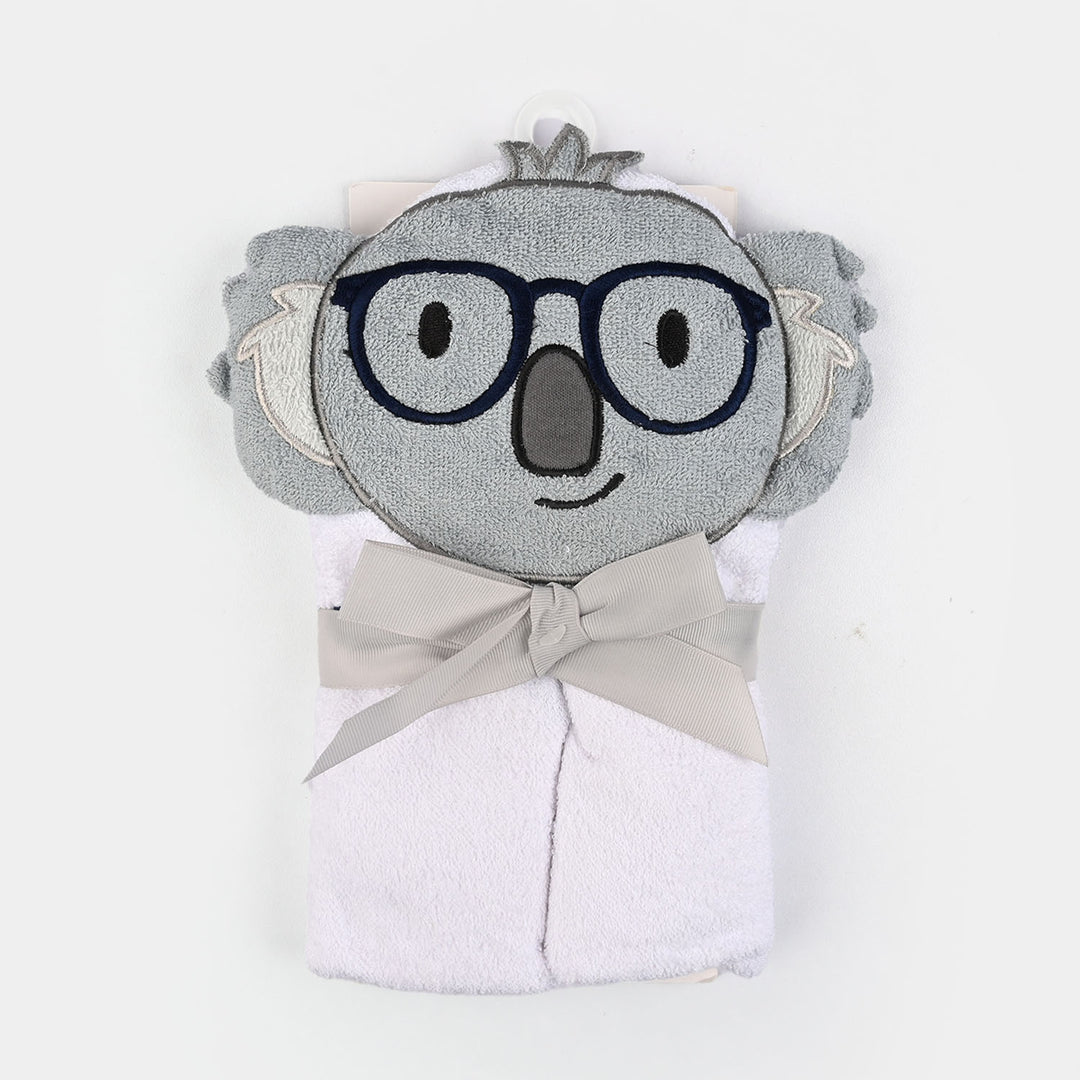 Character Hooded Baby Bath Towel For Kids