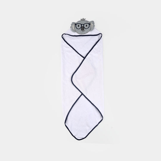 Character Hooded Baby Bath Towel For Kids