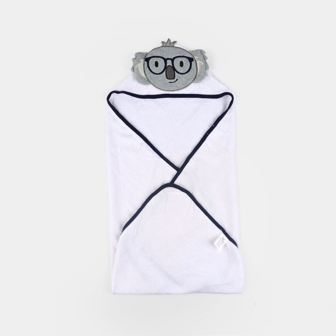 Character Hooded Baby Bath Towel For Kids