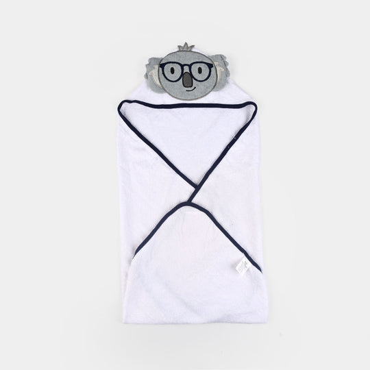 Character Hooded Baby Bath Towel For Kids