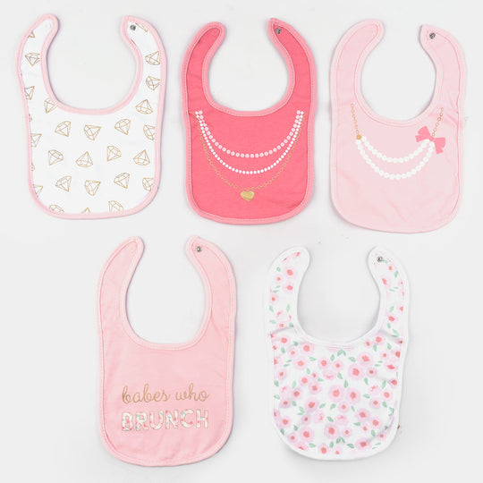 Baby Bib Pack OF 5PCs | 0M+