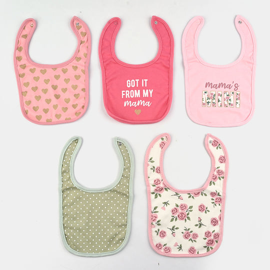 Baby Bib Pack OF 5PCs | 0M+