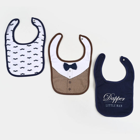 Baby Bibs & Booties Set | 3 Pcs