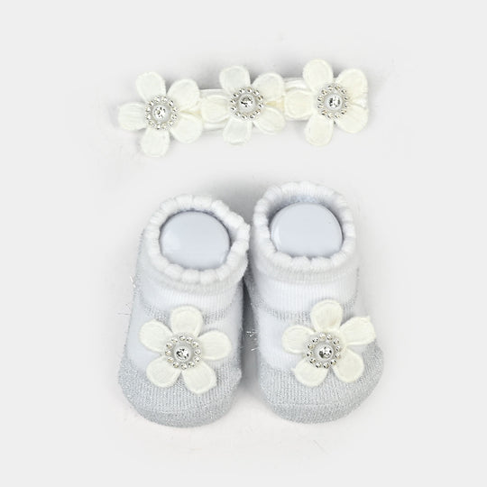 Head Band with Socks Set
