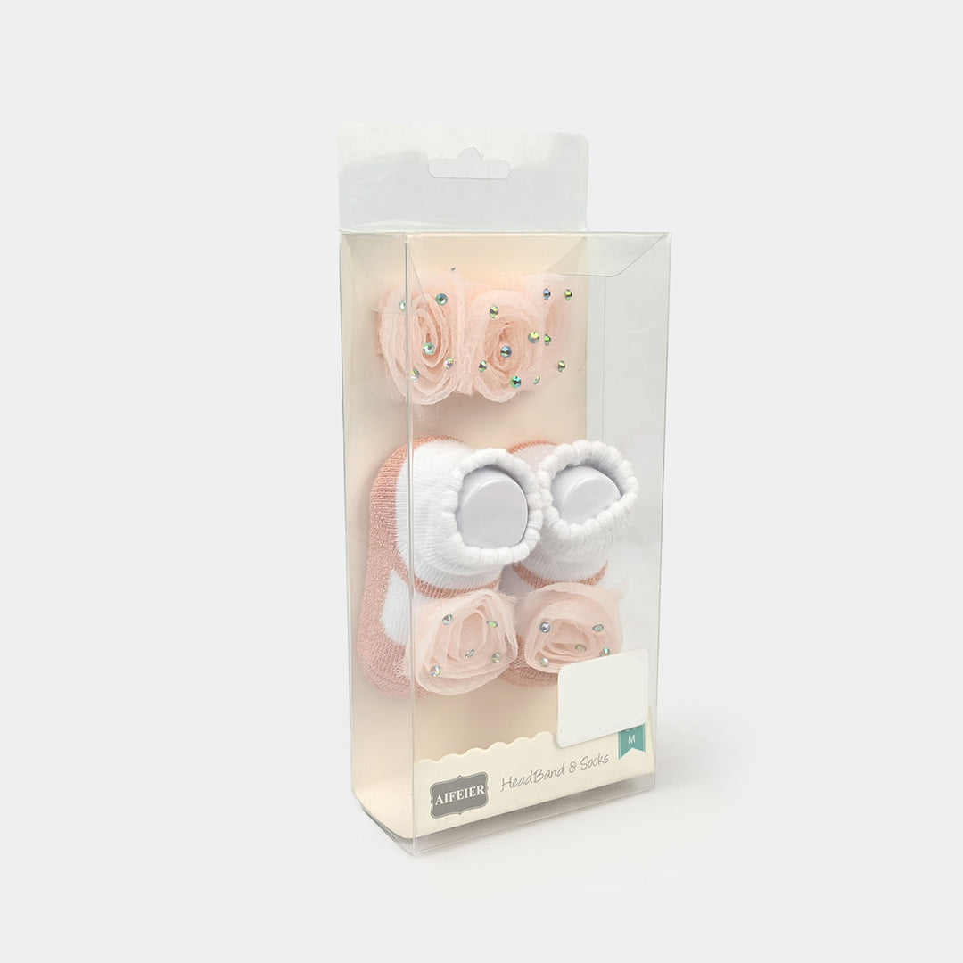 Head Band with Socks Set
