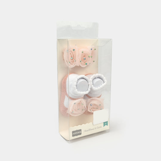 Head Band with Socks Set