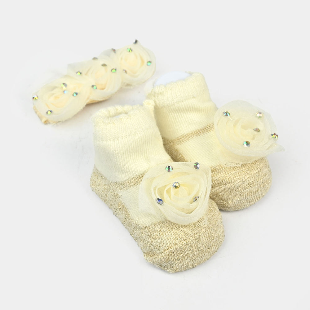 Head Band with Socks Set