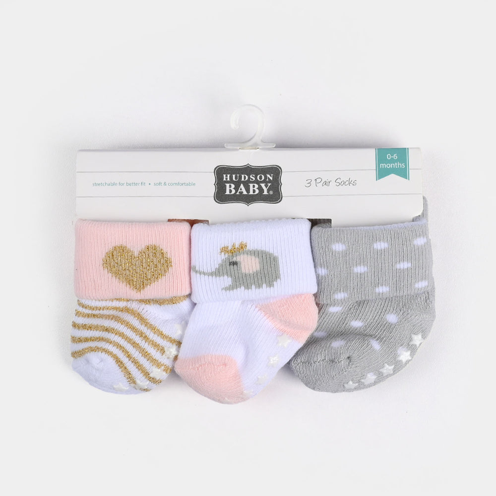 Infant Baby Socks Pack Of 3