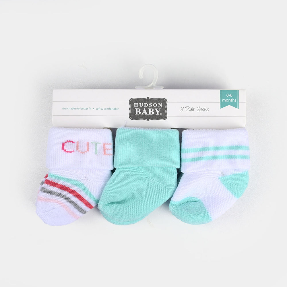 Infant Baby Socks Pack Of 3