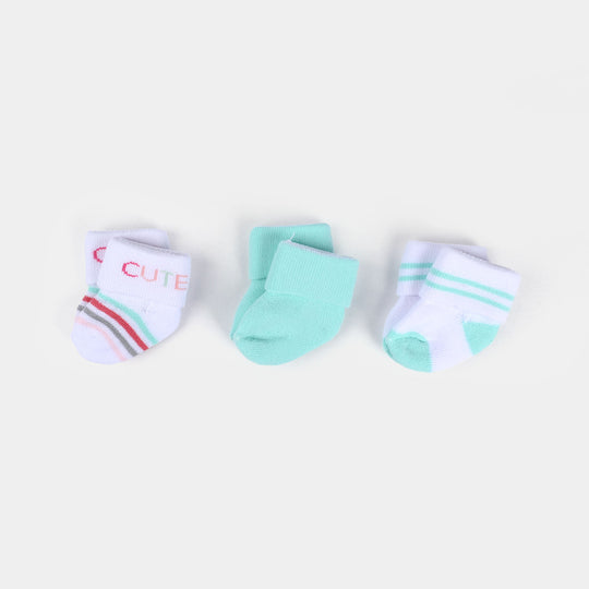 Infant Baby Socks Pack Of 3