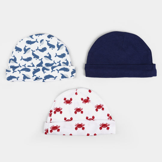 Pack OF 3 Infant Cap Set