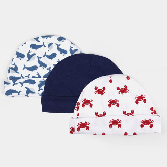 Pack OF 3 Infant Cap Set