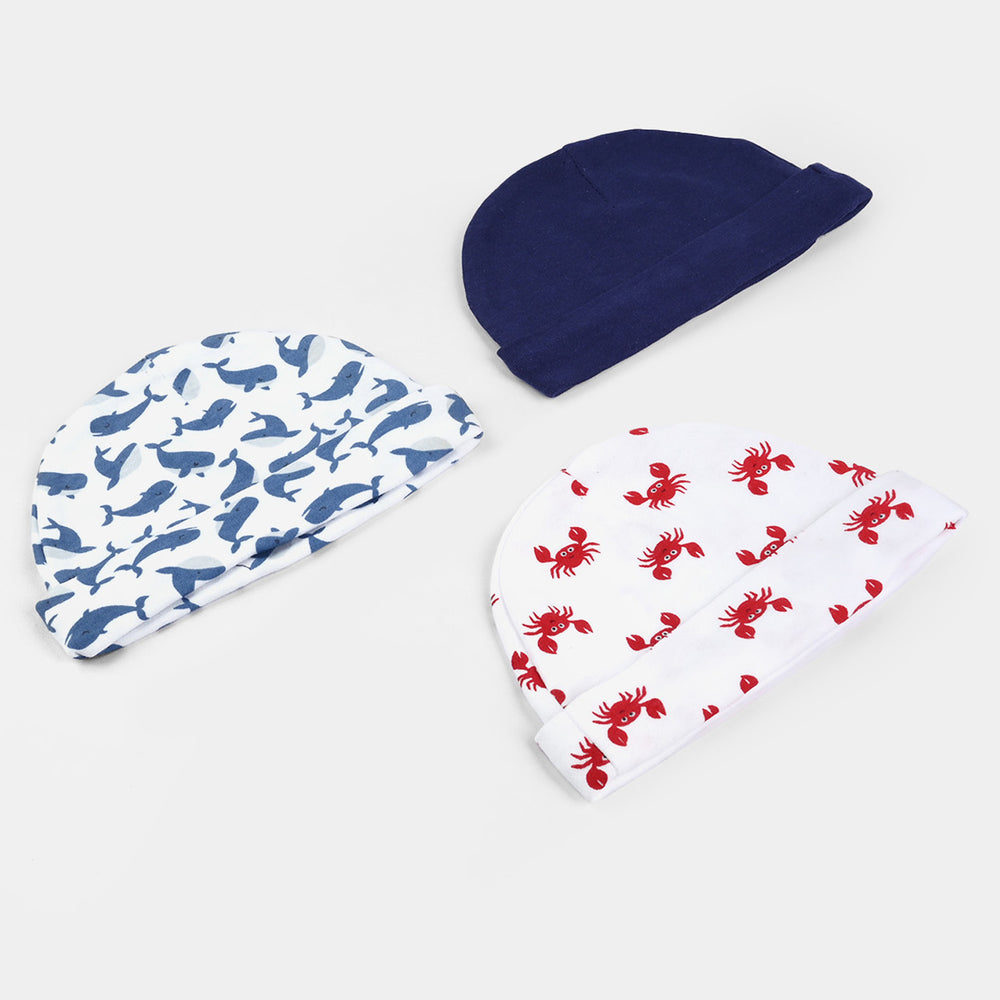 Pack OF 3 Infant Cap Set