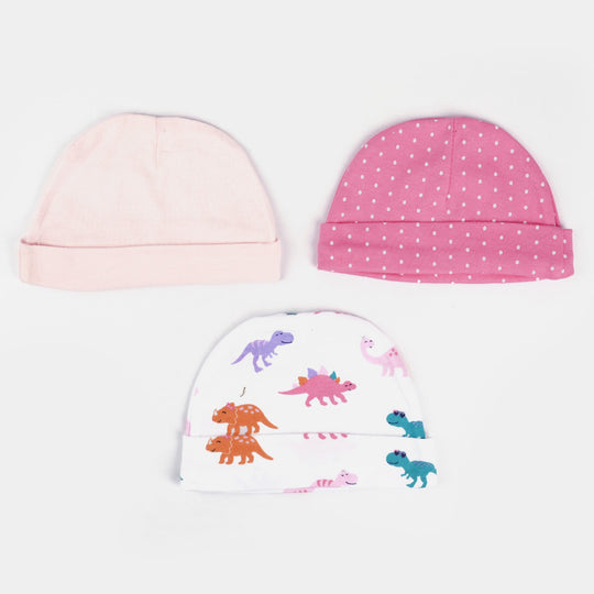 Pack OF 3 Infant Cap Set