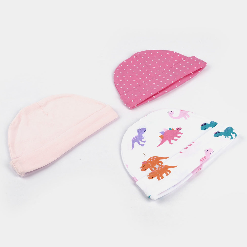 Pack OF 3 Infant Cap Set