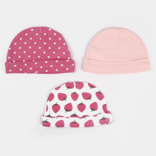 Pack OF 3 Infant Cap Set