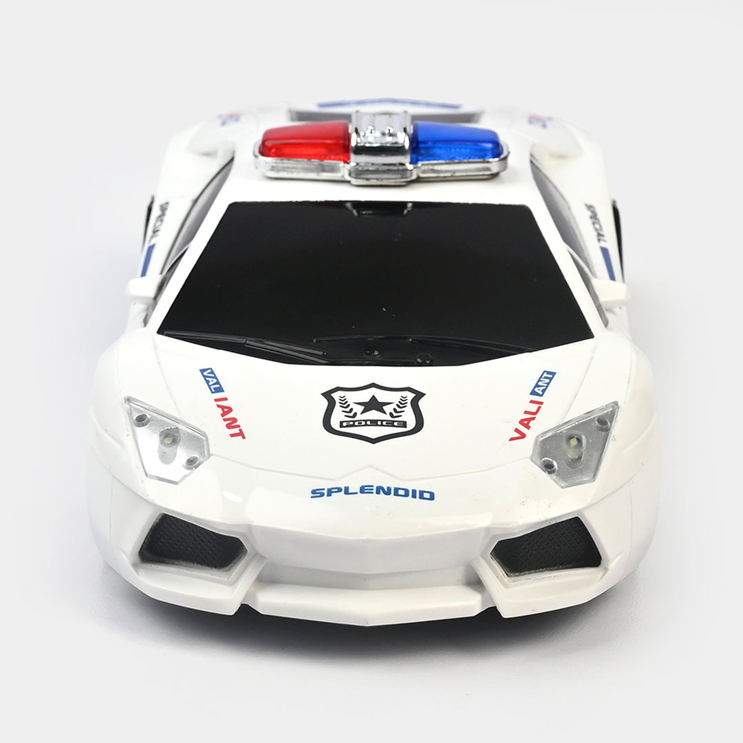 Remote Control Police Car for Kids