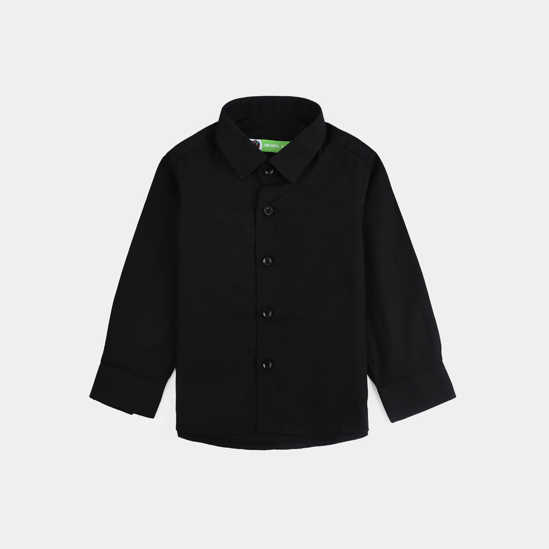 infant black dress shirt Boys Black Dress Shirt Slim Fit, 2