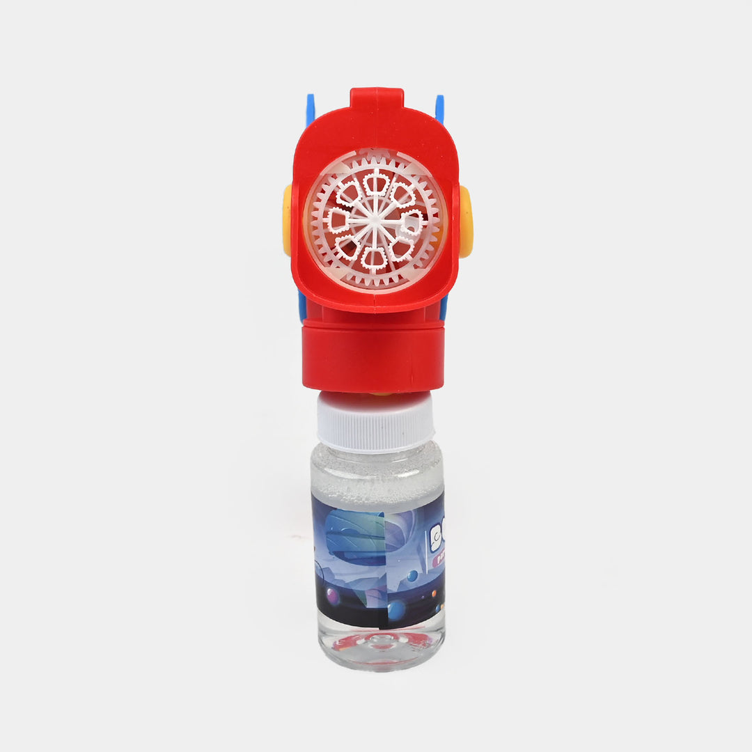 Battery Operated Space Bubble Blaster Toy