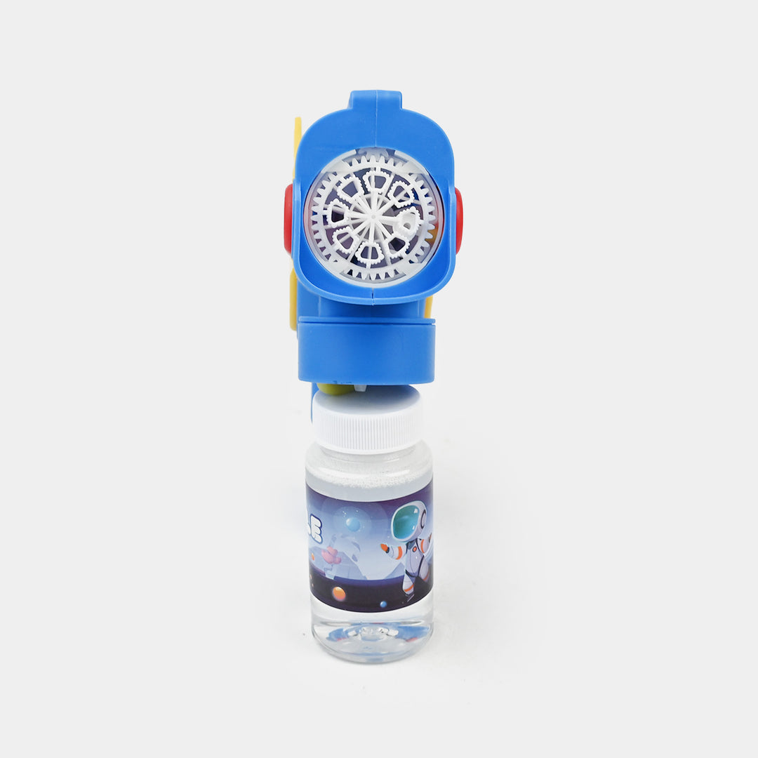 Battery Operated Space Bubble Blaster Toy
