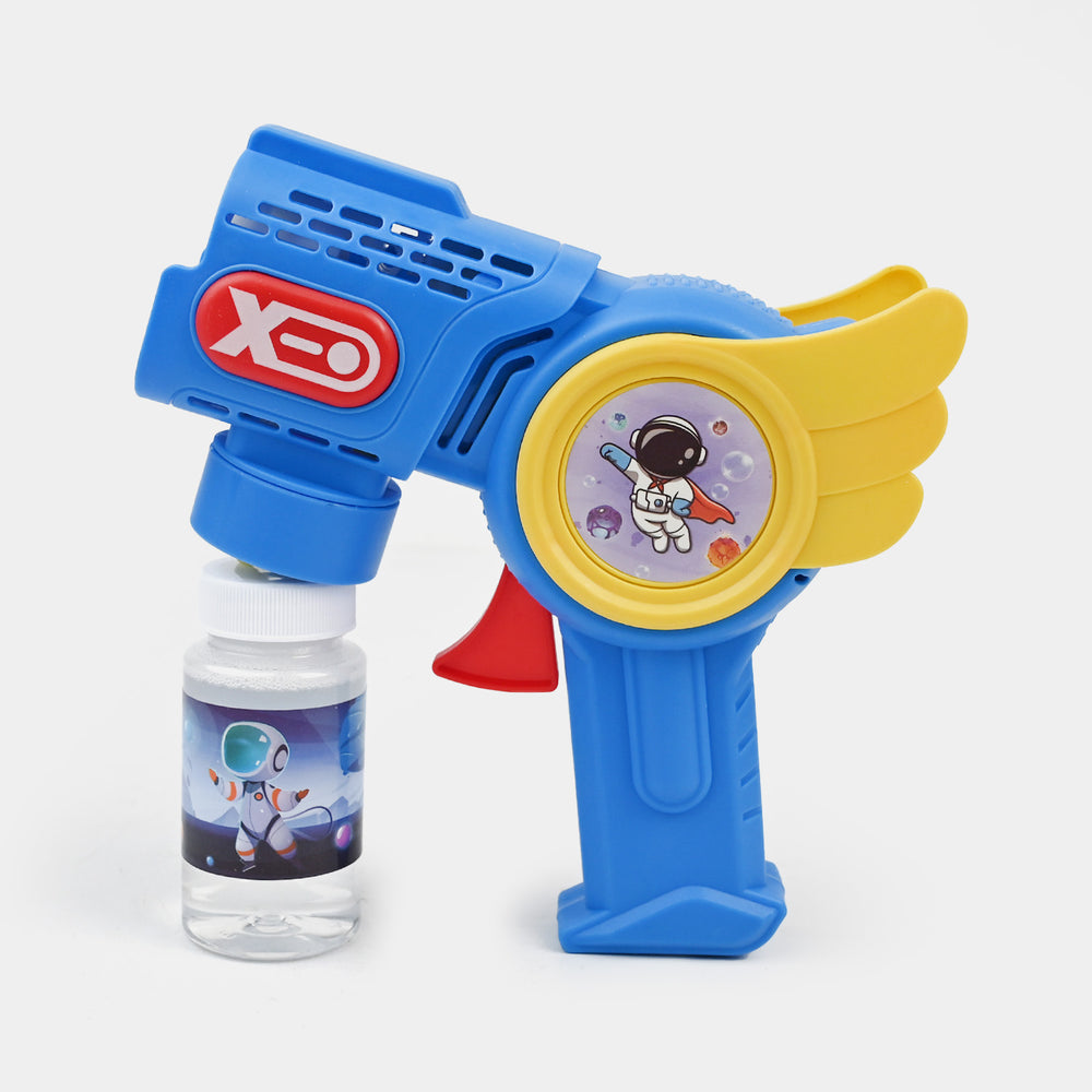 Battery Operated Space Bubble Blaster Toy