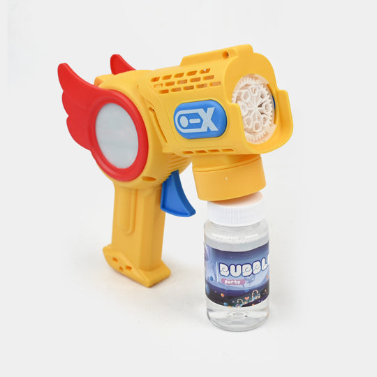 Battery Operated Space Bubble Blaster Toy