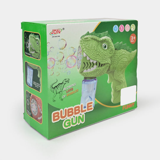 Electric Dino Bubble Blaster for Kids
