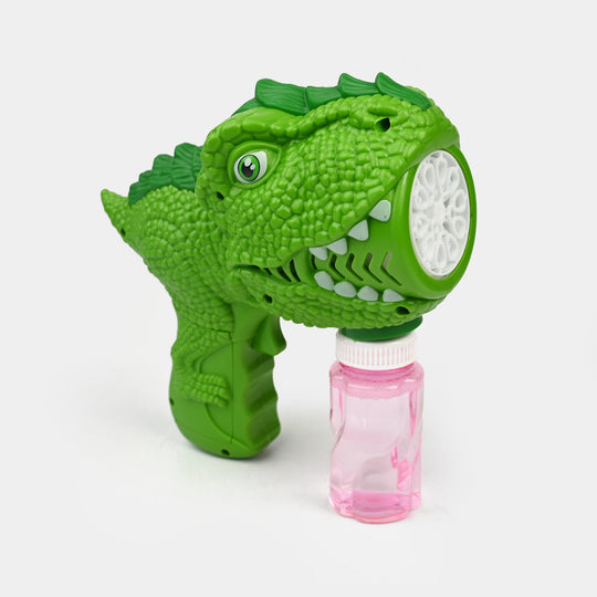 Electric Dino Bubble Blaster for Kids