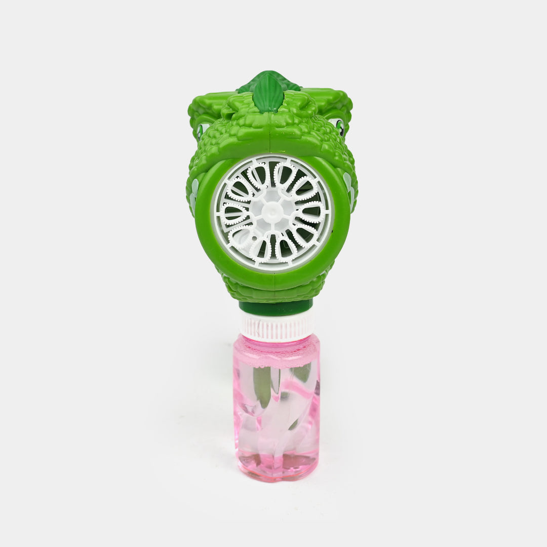Electric Dino Bubble Blaster for Kids
