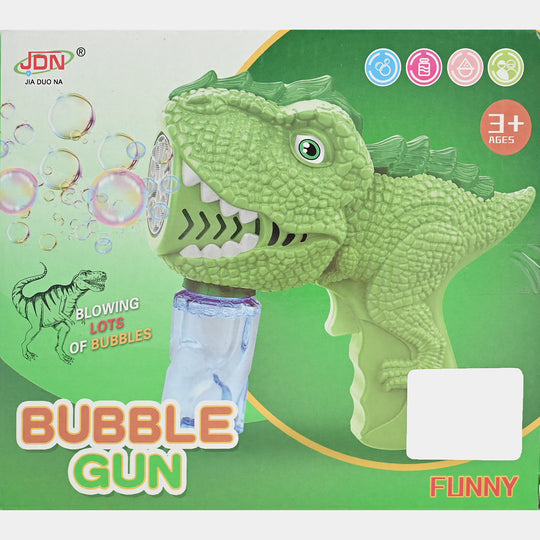 Electric Dino Bubble Blaster for Kids