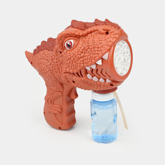 Electric Dino Bubble Blaster for Kids