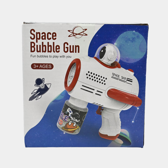 Space Electric Bubble Blaster for Kids