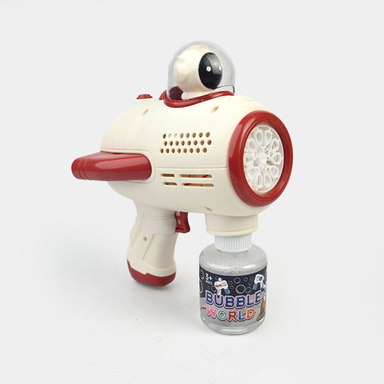 Space Electric Bubble Blaster for Kids