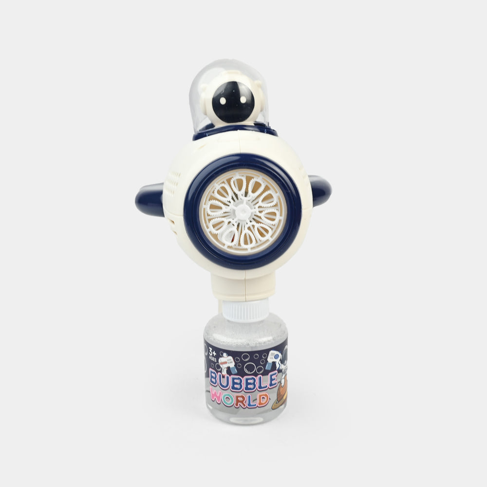 Space Electric Bubble Blaster for Kids