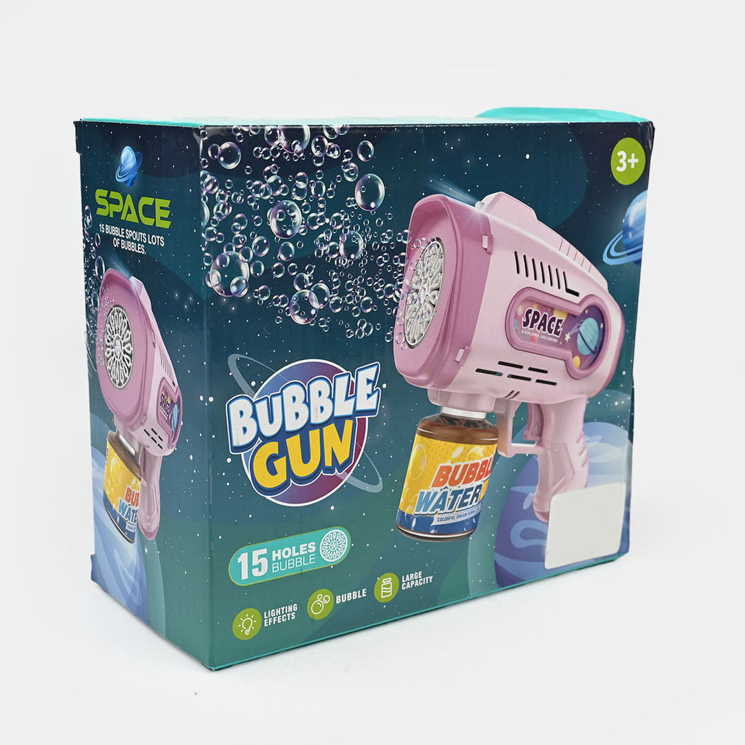 Electric Bubble Blaster with Light for Kids