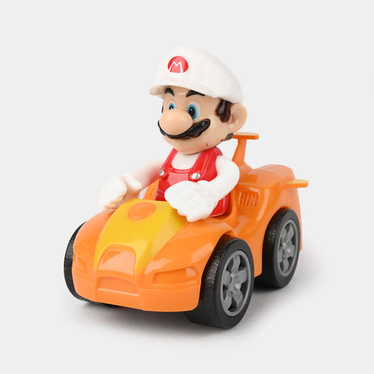 Character Free-Wheel Car Toy For Kids
