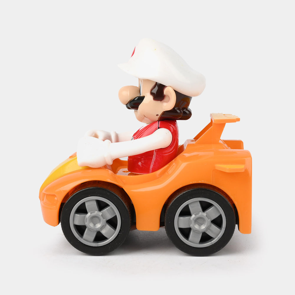 Character Free-Wheel Car Toy For Kids
