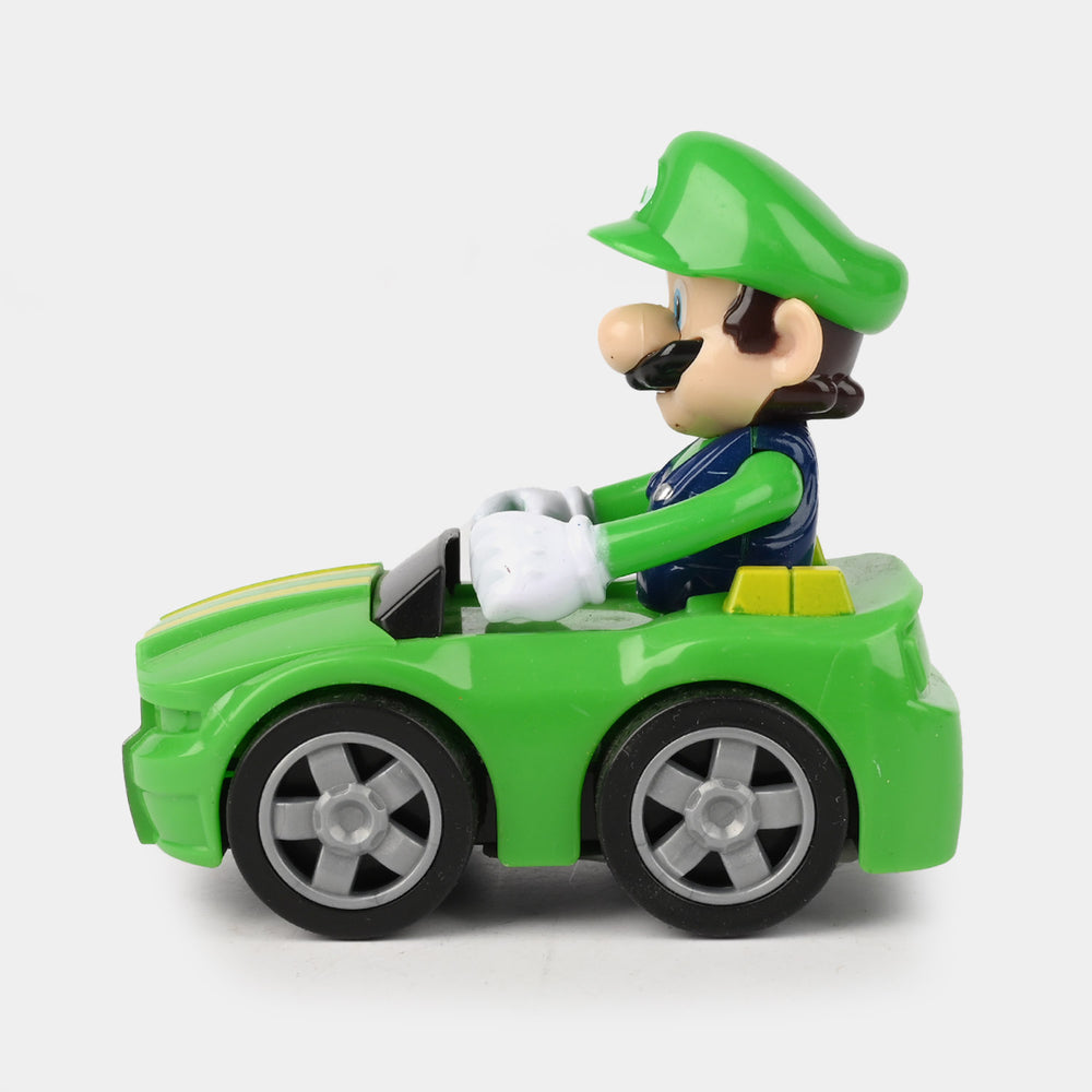 Character Free-Wheel Car Toy For Kids