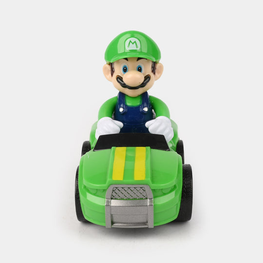 Character Free-Wheel Car Toy For Kids