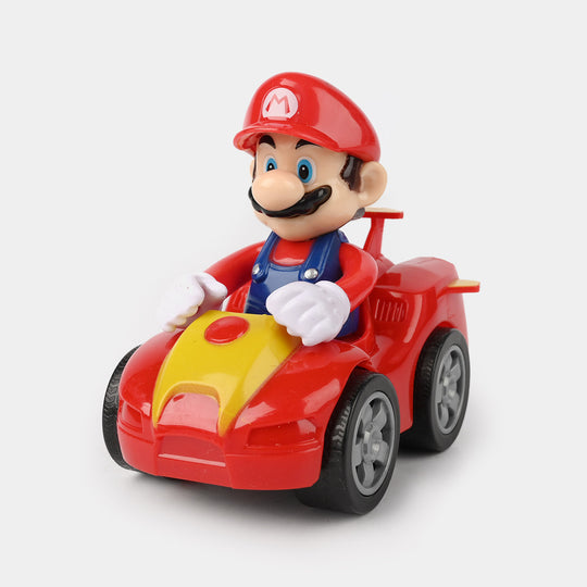 Character Free-Wheel Car Toy For Kids