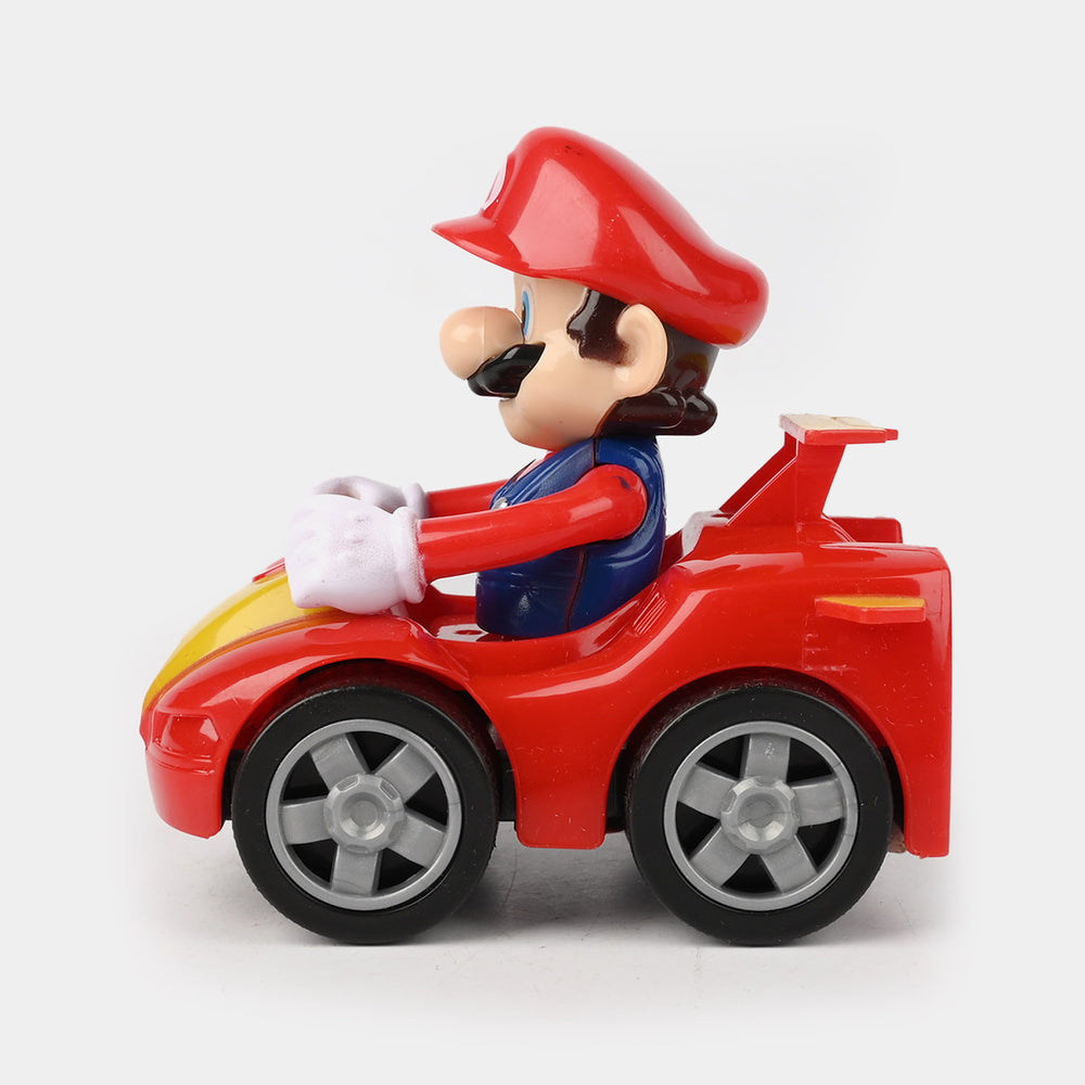 Character Free-Wheel Car Toy For Kids