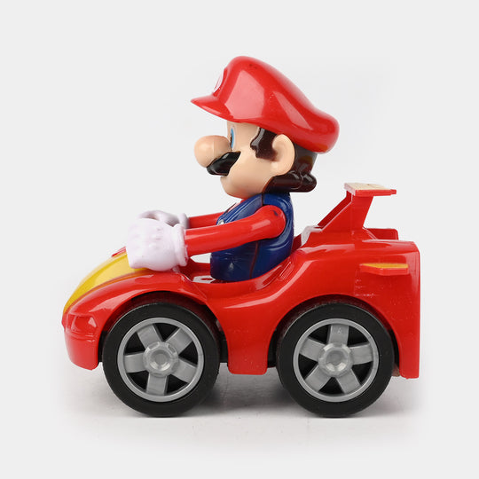 Character Free-Wheel Car Toy For Kids