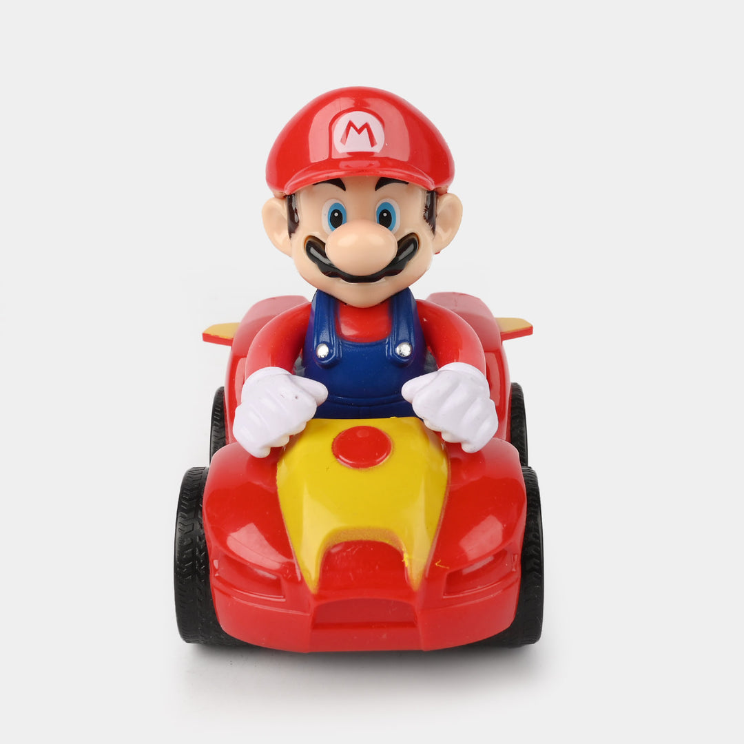 Character Free-Wheel Car Toy For Kids