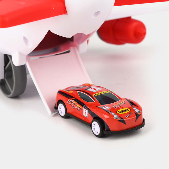 Track Aircraft Toy Set Road Blocks