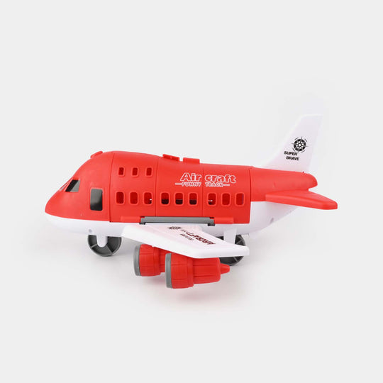 Track Aircraft Toy Set Road Blocks